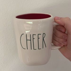 New Rae Dunn cheer mug red
